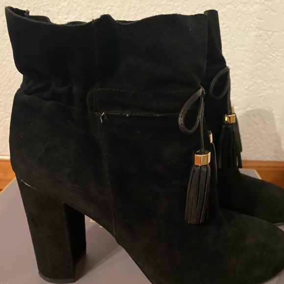 Louise er Cir black sued heal - Picture 2 of 4